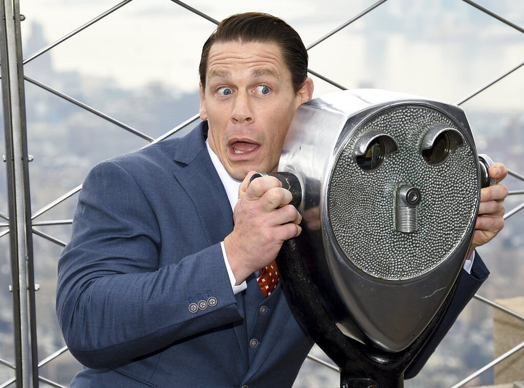 John Cena and Hailee Steinfeld Visit the Empire State Building
